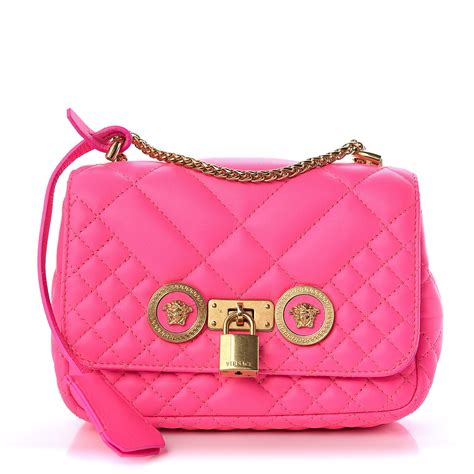 pink versace crossbody|versace black label.